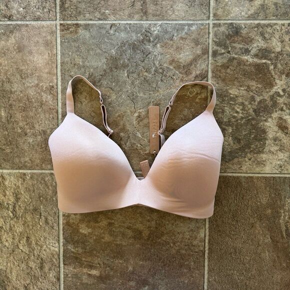 Skims Wireless Form T-shirt Bra Clay Size 34DDD - Picture 1 of 7
